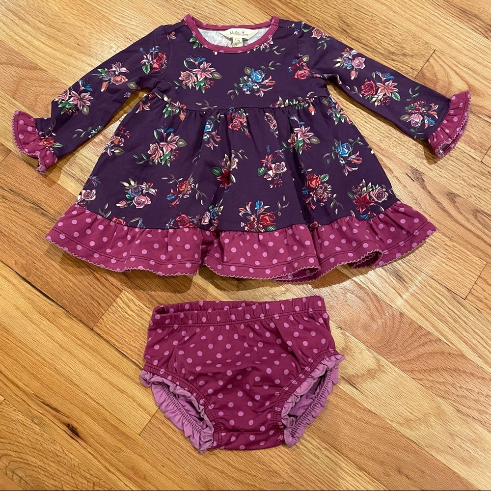 * New* Matilda Jane Choose Your Own Path Little Beauty dress 6-12 months